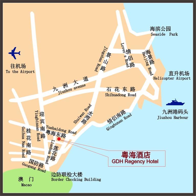 Guangdong Hotel Zhuhai Exteriör bild